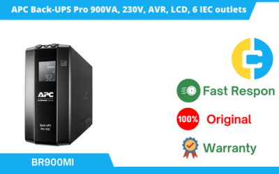 APC Back-UPS Pro 900VA, 230V, AVR, LCD, 6 IEC outlets BR900MI