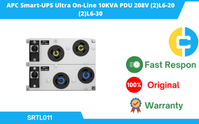 APC Smart-UPS Ultra On-Line 10KVA PDU 208V (2)L6-20 (2)L6-30 SRTL011