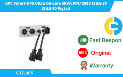 APC Smart-UPS Ultra On-Line 5KVA PDU 208V (2)L6-30 (2)L6-20 Pigtail SRTL005